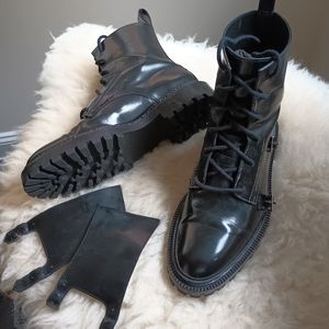 INCH2 Monk Military Style Boots 10 - 10.5